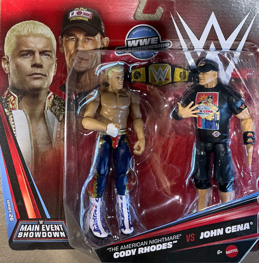 WWE Main Event Showdown Cody Rhodes and John Cena