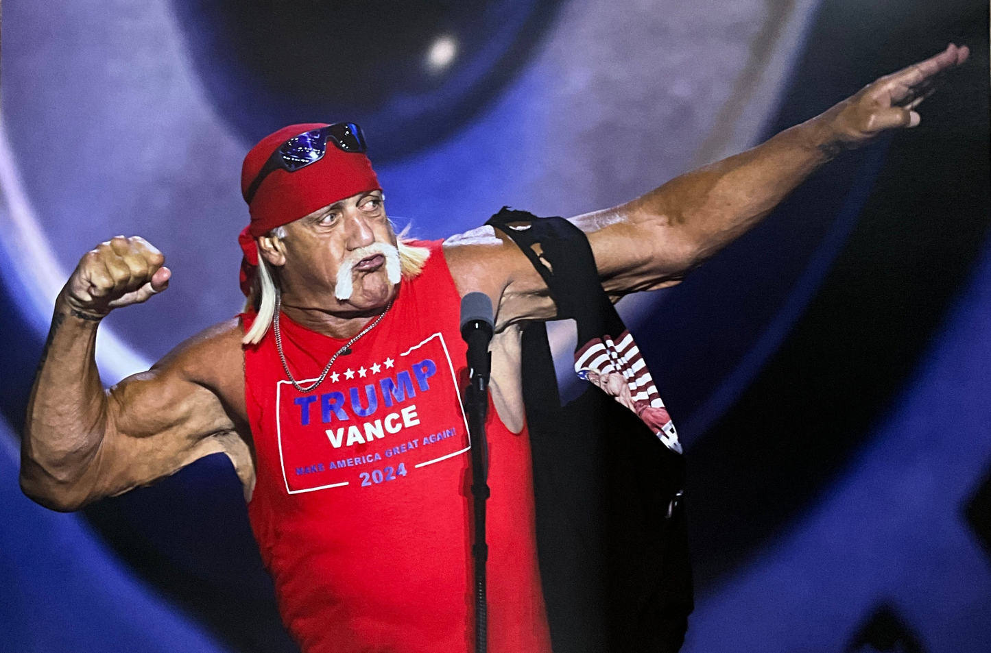 Trumpamania Bow n Arrow Unsigned 16x24 Poster