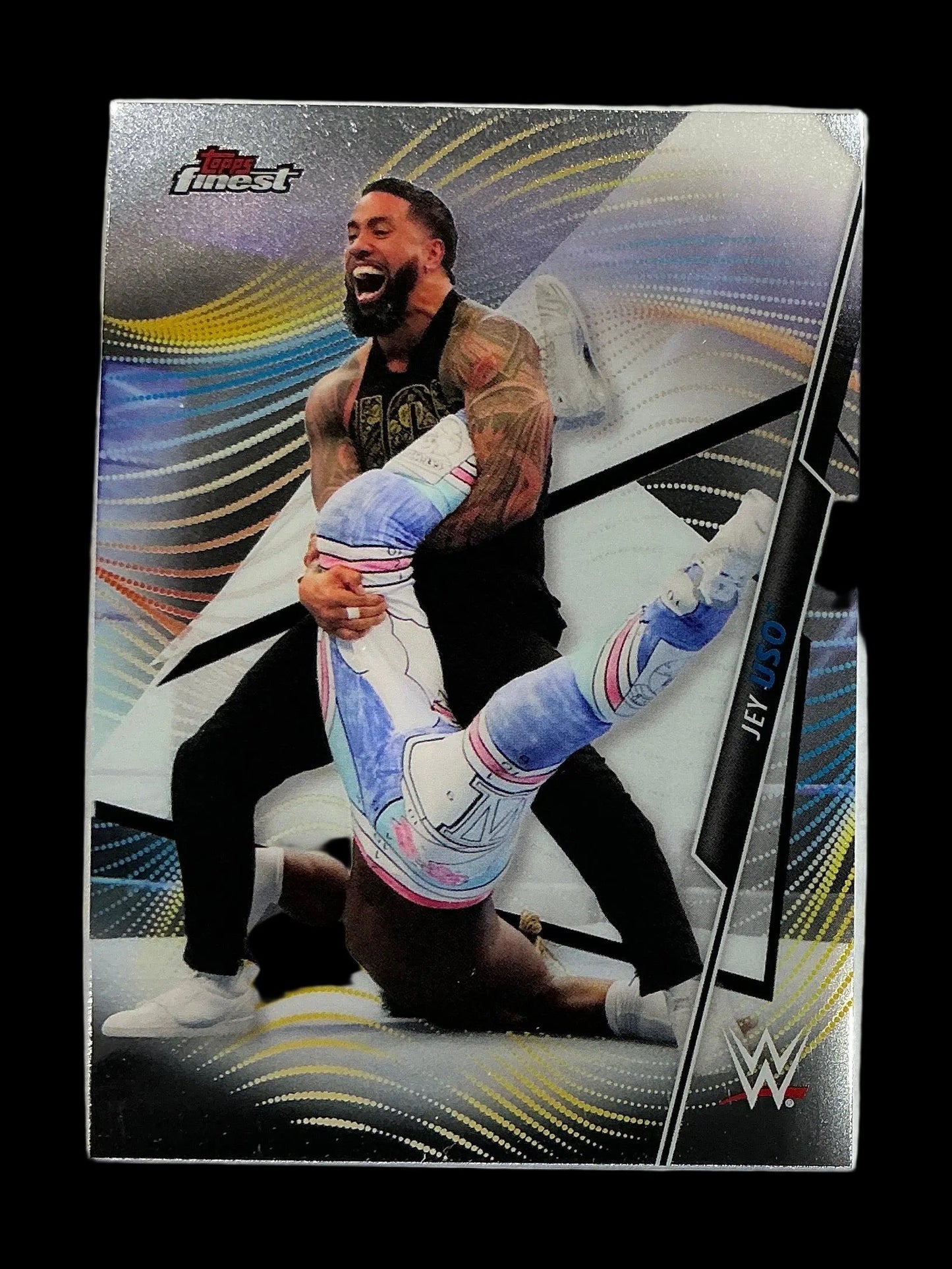 Topps Finest WWE Smackdown Jey Uso #46 Trading Card