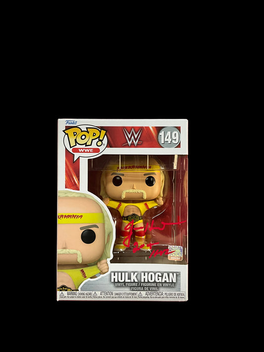 Jimmy Hart Autographed Hulk Hogan Funko Pop #149