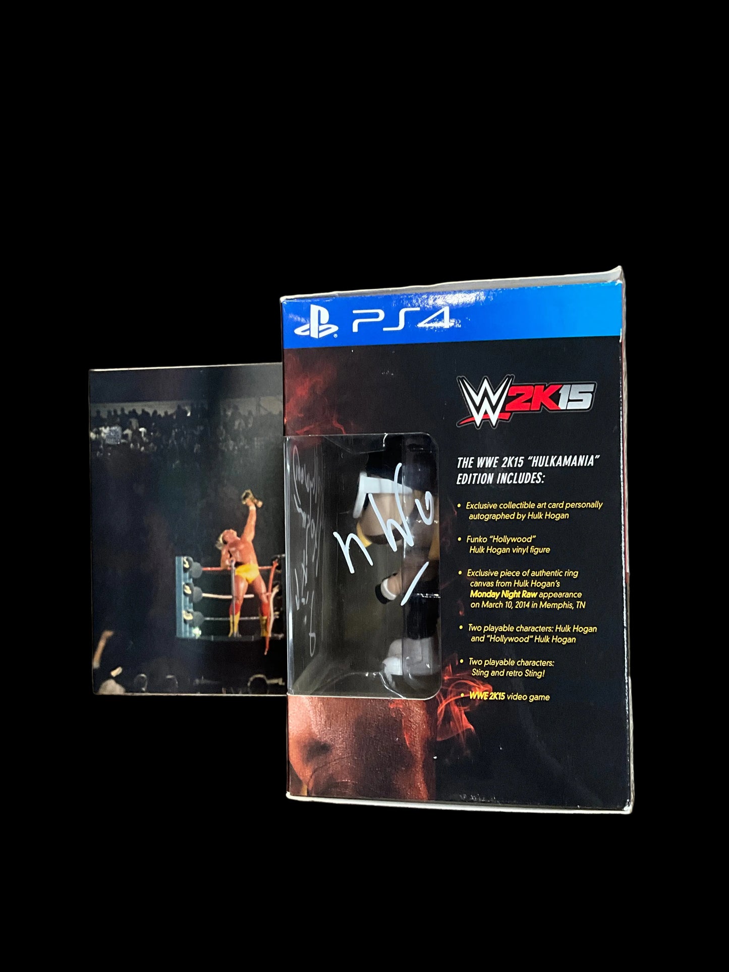 Hulk Hogan Autographed PS4 Hollywood Hogan