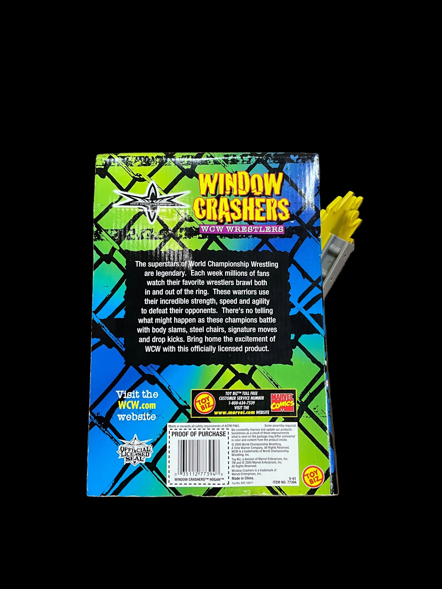 Window Crashers Hulk Hogan Figure