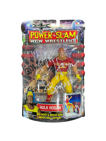 Power Slam Hulk Hogan Signed Figure