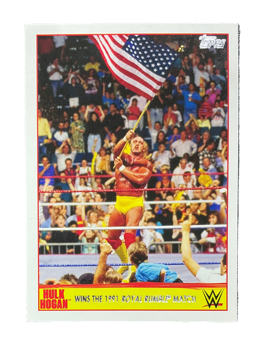 Topps Python Power Hulk Hogan 13 of 40 Trading Card