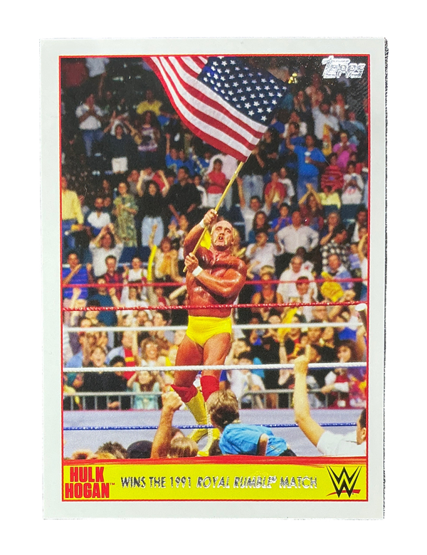 Topps Python Power Hulk Hogan 13 of 40 Trading Card