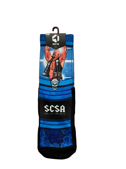 Adult Stone Cold SCSA Socks