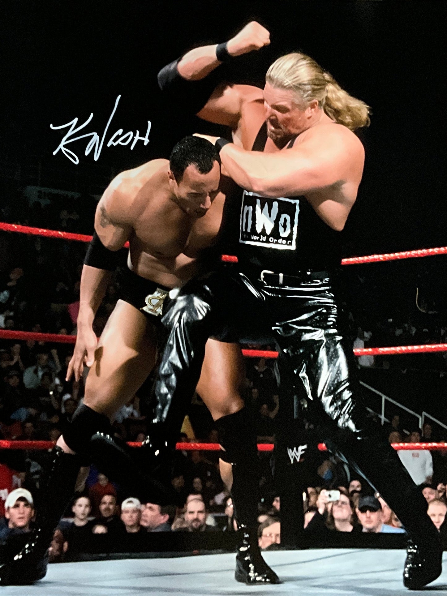 Kevin Nash Rock Elbow 16x20 signed