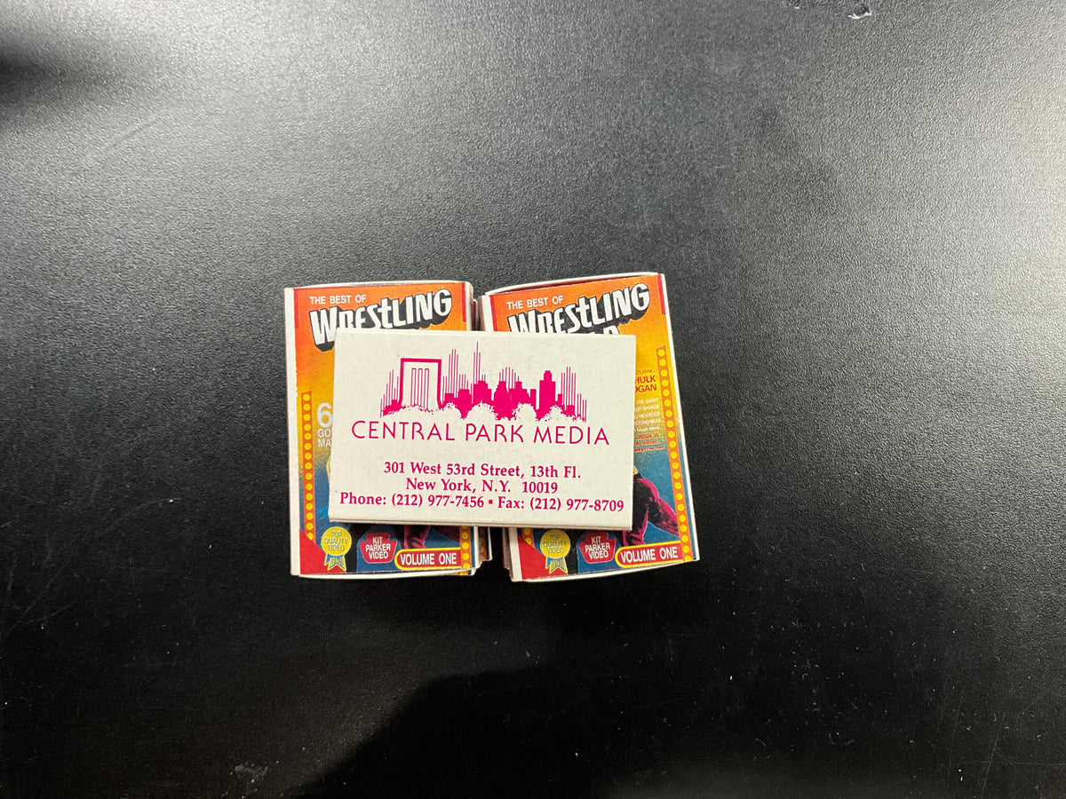 Hulk Hogan Wrestling Gold Matches Vintage Rare