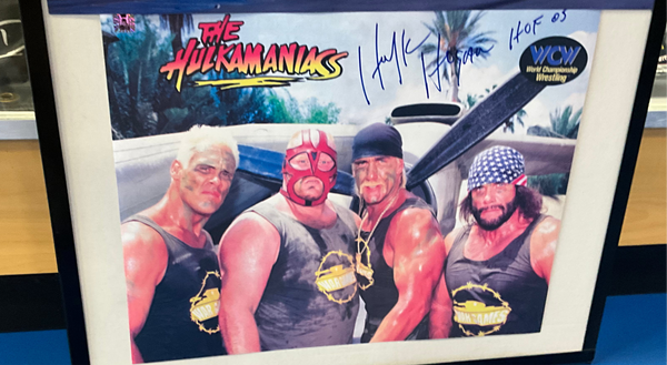 The Hulkamaniacs Signed by Hulk 16x20 Poster