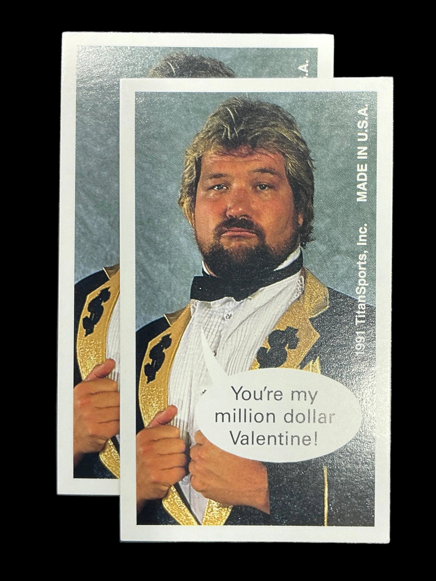1991 TitanSports Inc. Valentines Day Card Set
