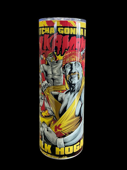 Whatcha Gonna Do 20oz Skinny Aluminum Tumbler