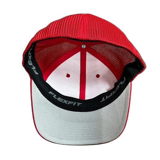 Red Hulkamania Flag Flex Fit Hat