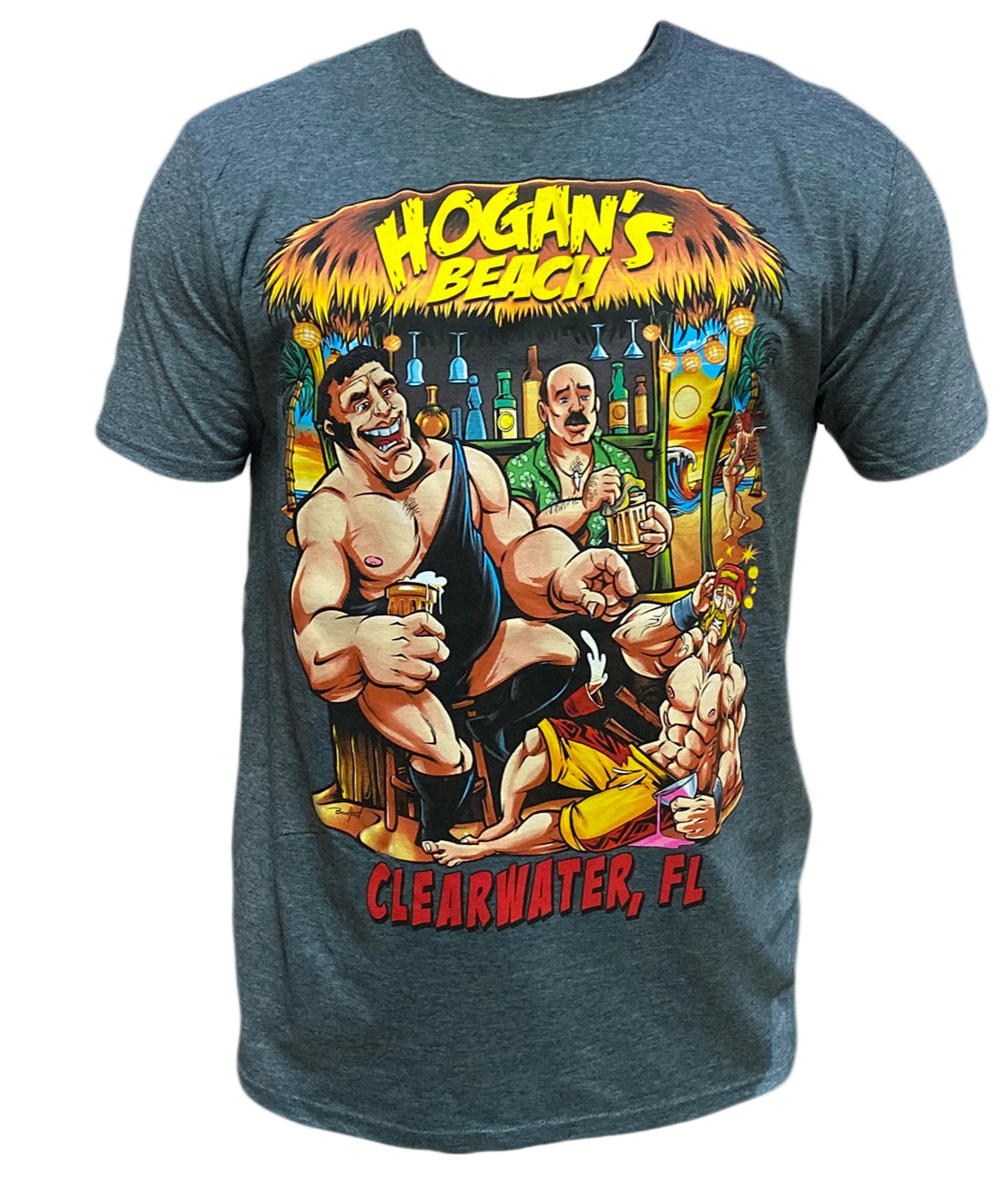 Gray Hogan Andre Bar Adult T-Shirt