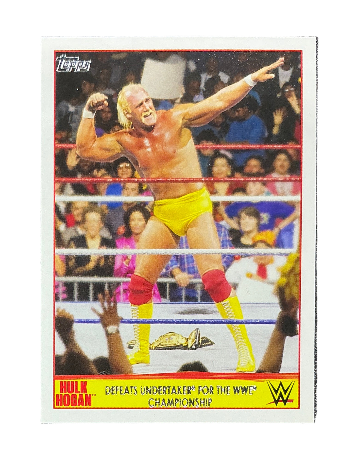 Topps Python Power Hulk Hogan 15 of 40 Trading Card