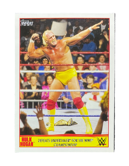 Topps Python Power Hulk Hogan 15 of 40 Trading Card