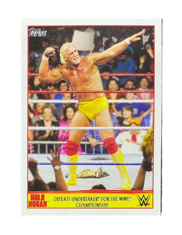 Topps Python Power Hulk Hogan 15 of 40 Trading Card