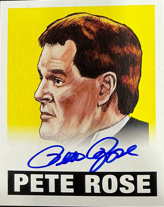 Consignment CM - Leaf Originals Pete Rose Signed Trading Card