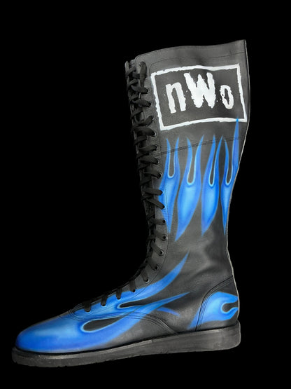 Custom Airbrushed Wrestling Boot