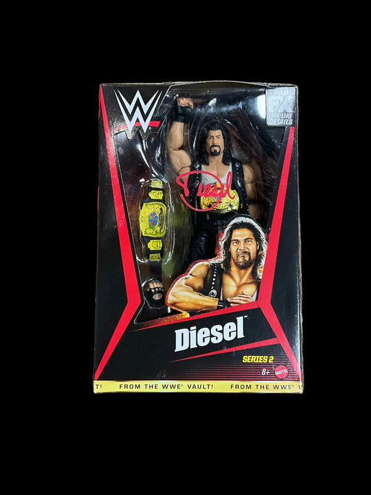 Kevin Nash Signed Ringside Exclusive Diesel Action Figure