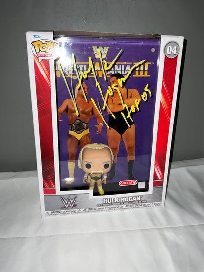 Signed Hulk Andre Wrestlemania III Funko Pop! #04