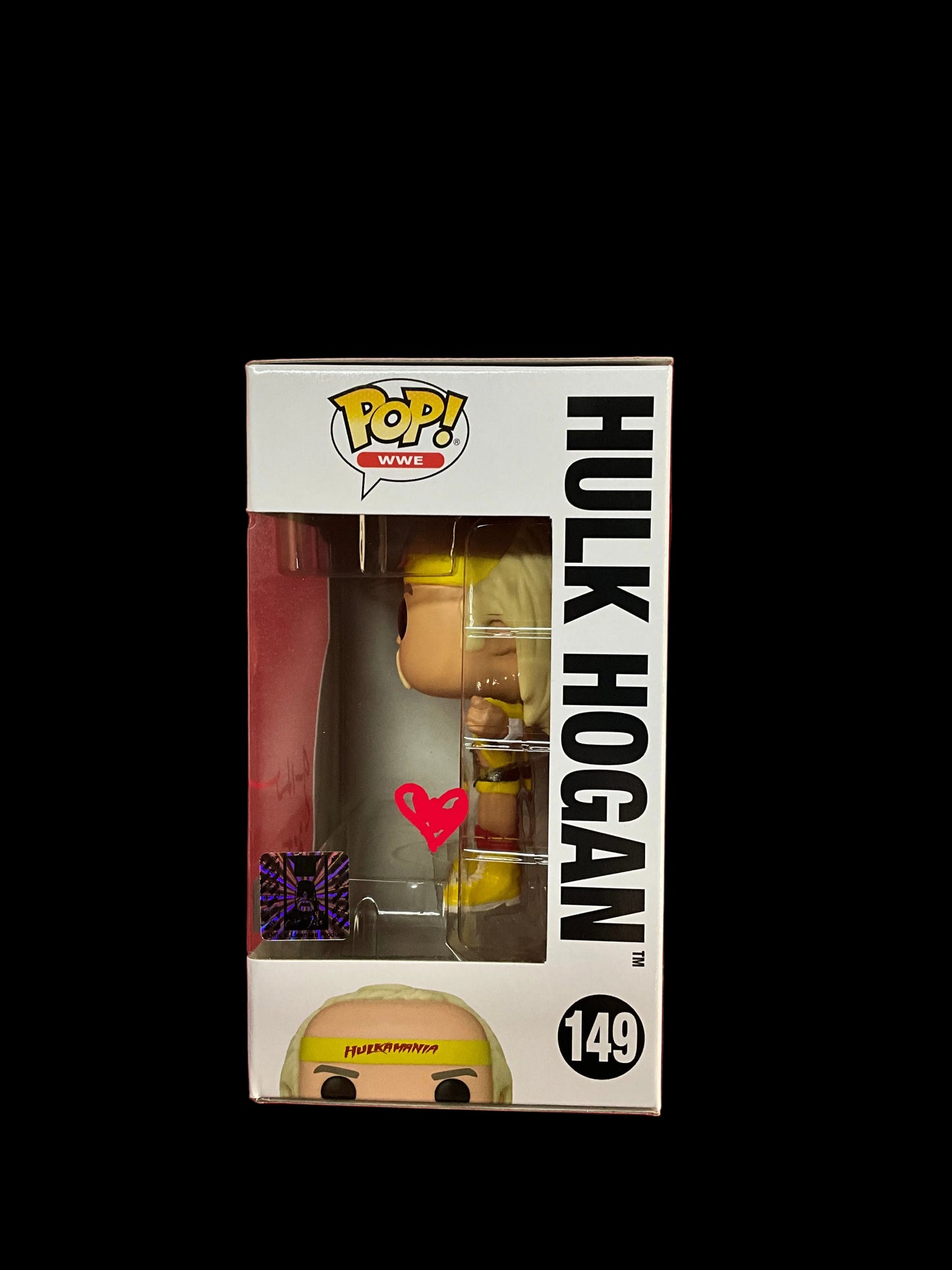 Jimmy Hart Autographed Hulk Hogan Funko Pop #149