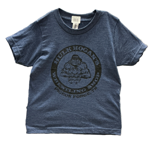 Blue HBS Circle Crab Youth T-Shirt