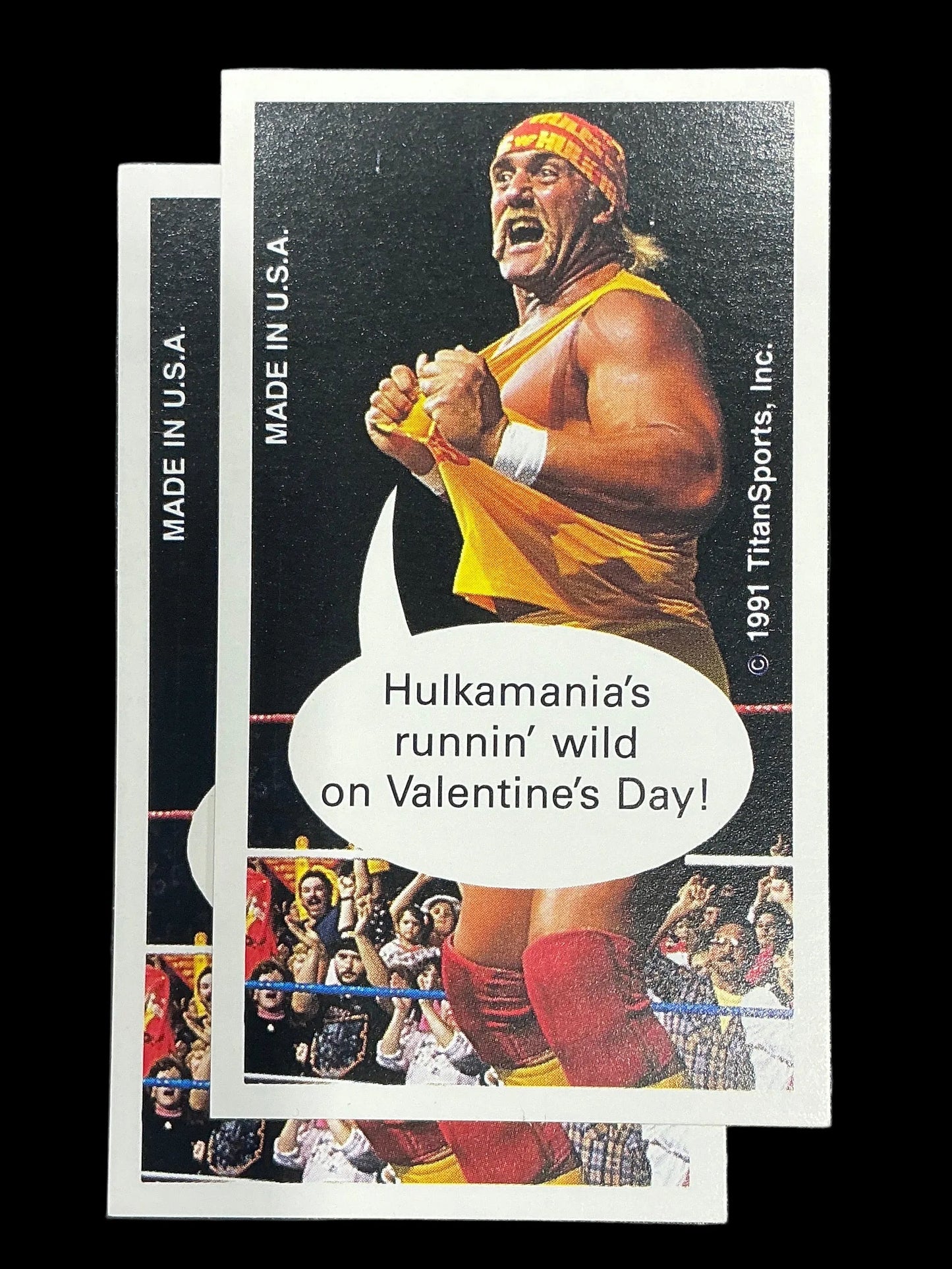 1991 TitanSports Inc. Valentines Day Card Set
