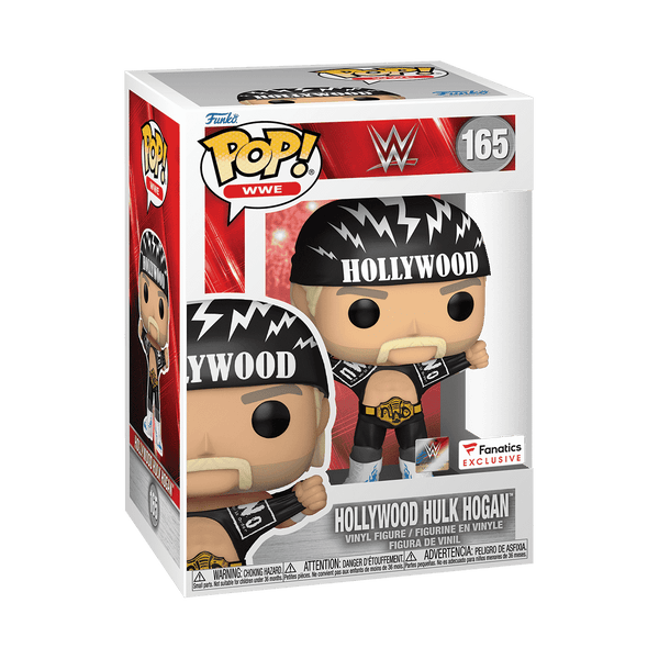 Hollywood Hulk Hogan Fanatics Exclusive Funko Pop #165
