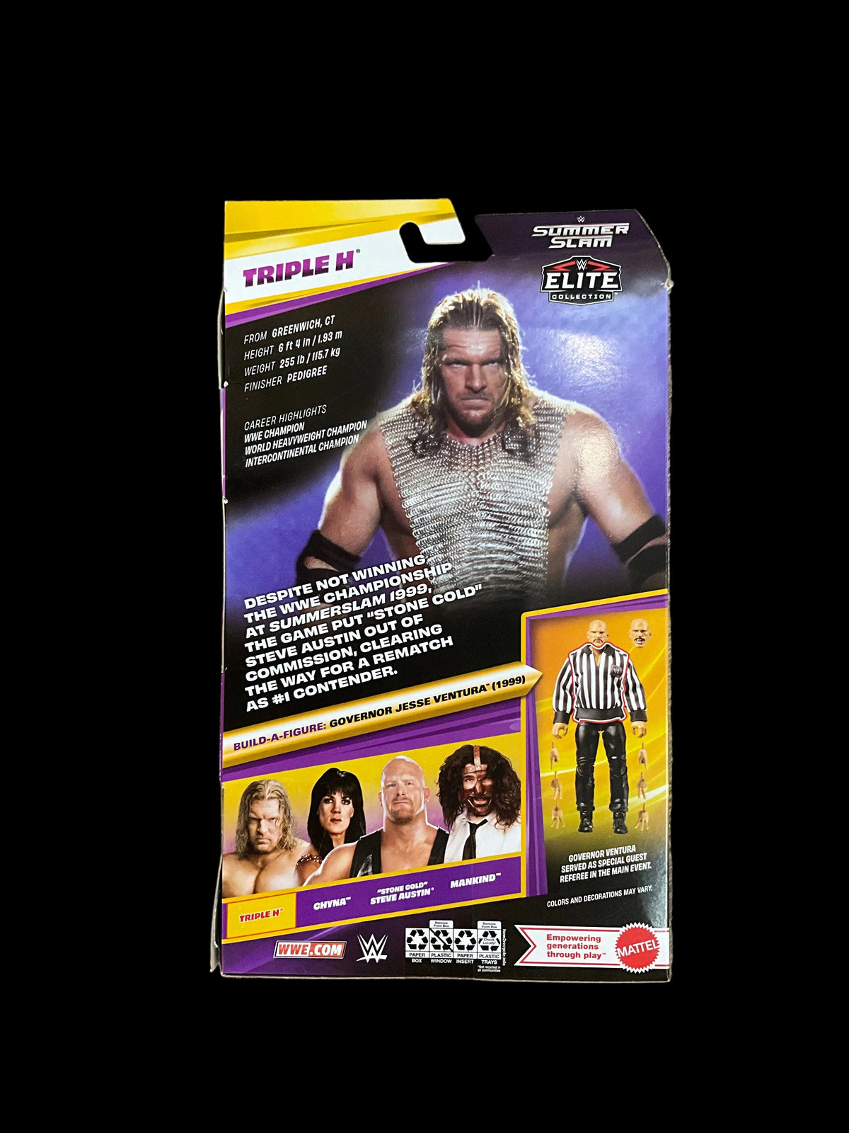 TRIPLE H SUMMER SLAM FIGURE