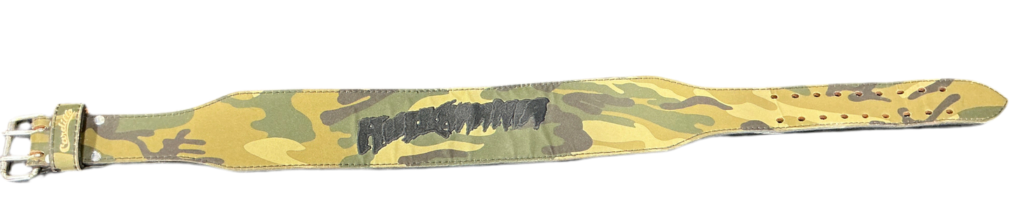 Camo Hulkamania Black Cardillo Weight Belt