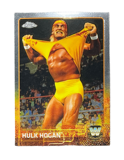 Topps Chrome WWE Legends Hulk Hogan #83 Trading Card