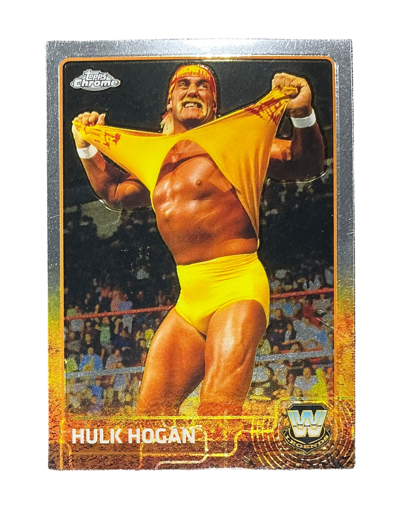 Topps Chrome WWE Legends Hulk Hogan #83 Trading Card