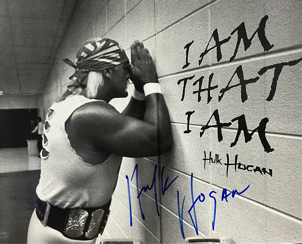 I Am That I Am Pray Black & White Autographed 8x10