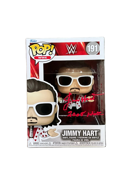 Signed Jimmy Hart Funko Pop! #191