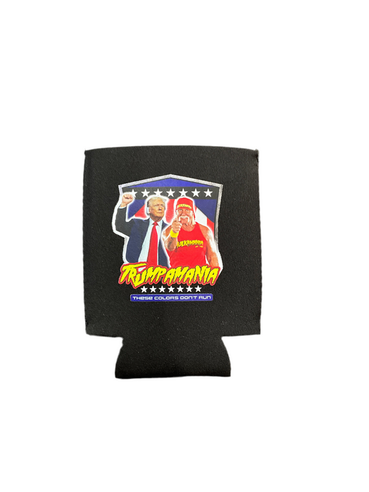 Trumpamania Shield Can Koozie