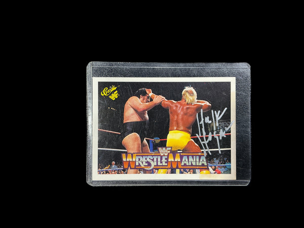 Consignment SR - Hulk Hogan Andre WM IV #35 Signed Trading Card