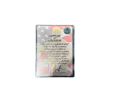 Red Hulkamania Cardillo Weight Belt Signed