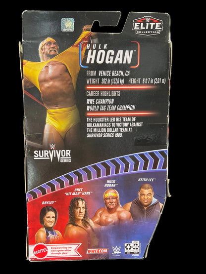 WWE Elite Collection Hulk Hogan Survivor Series Action Figure