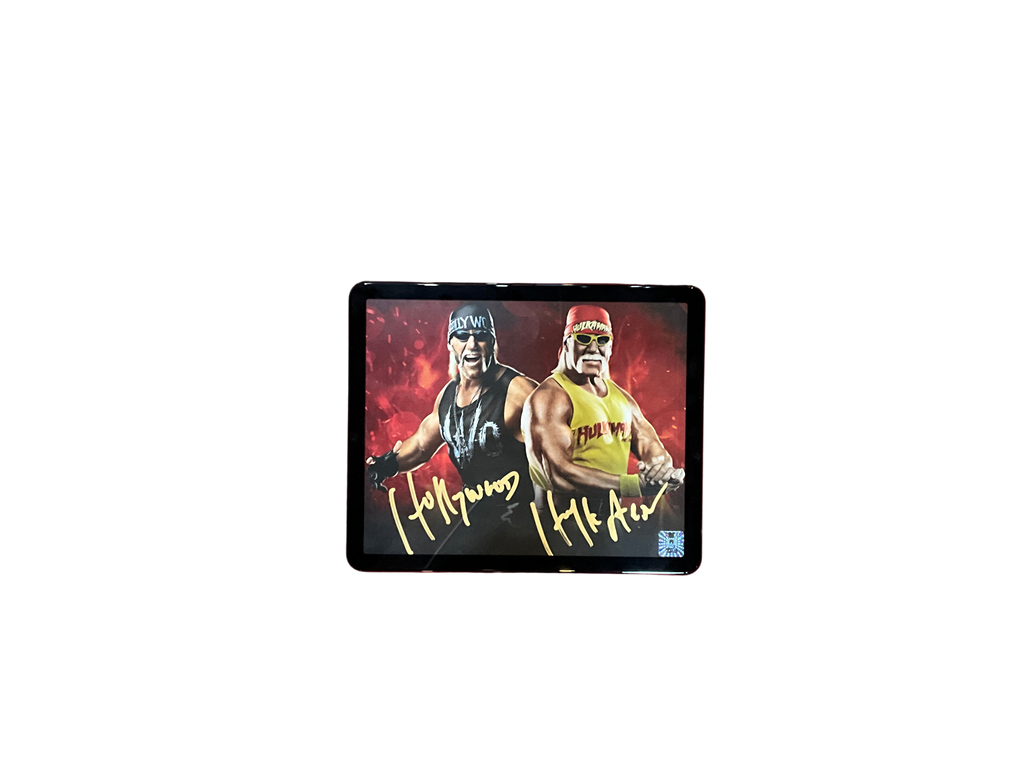 Framed Good Guy Bad Guy Dual Autographed 8x10 Photo