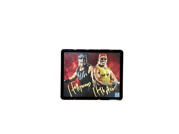 Framed Good Guy Bad Guy Dual Autographed 8x10 Photo