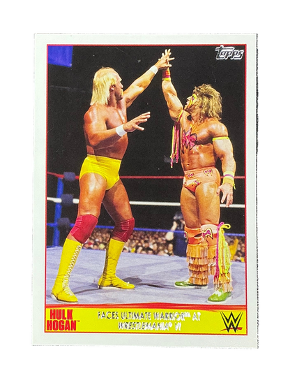 Topps Python Power Hulk Hogan 11 of 40 Trading Card