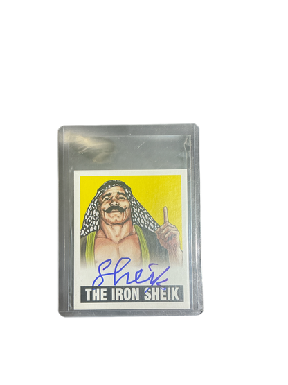 Consignment CM - Leaf Originals Wrestling 2012 10 Autographed Cards