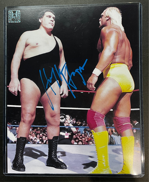 Hulk Andre Standoff Autographed 8x10 Photo