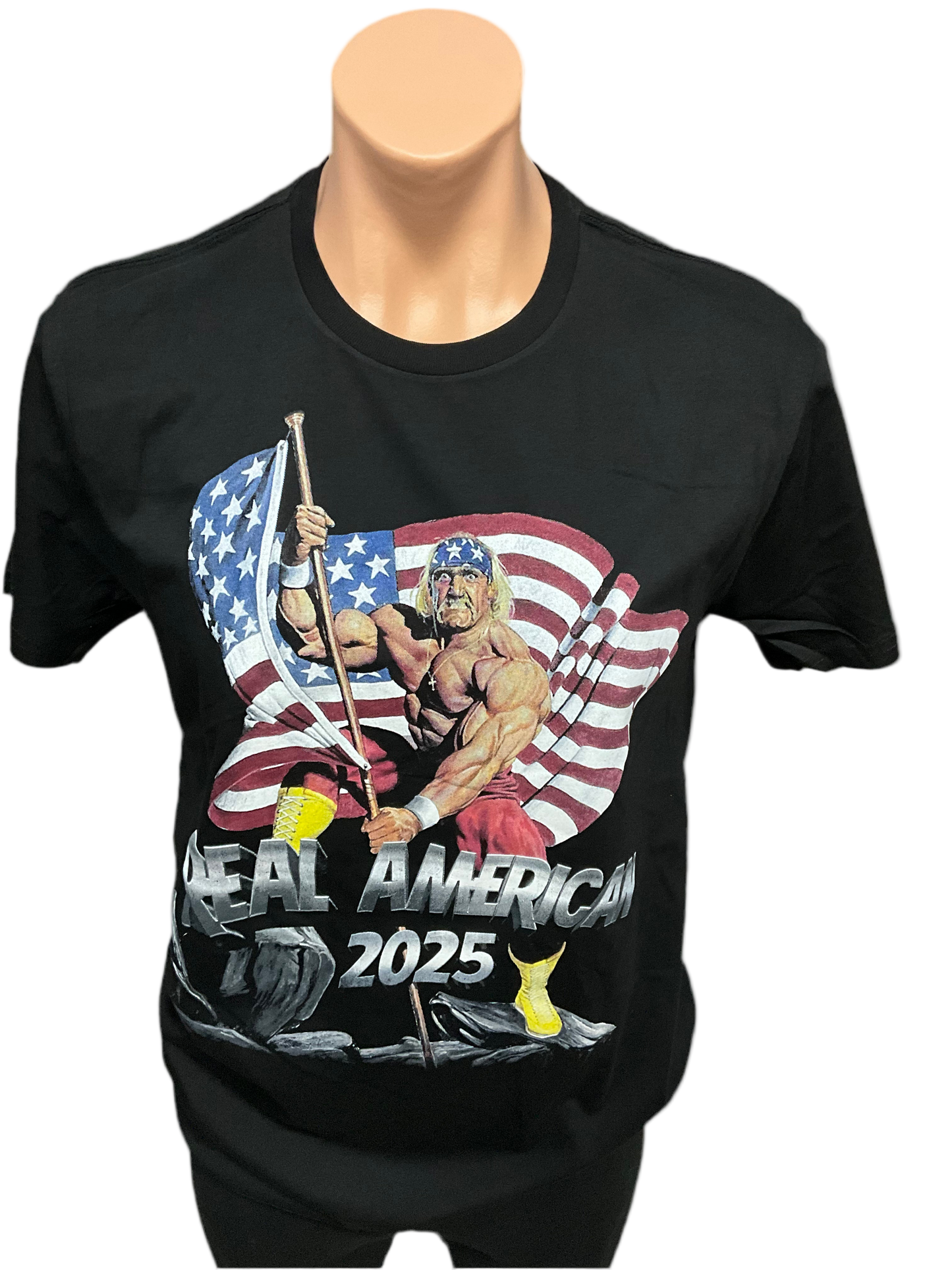 Black Real American Victory Adult T-Shirt