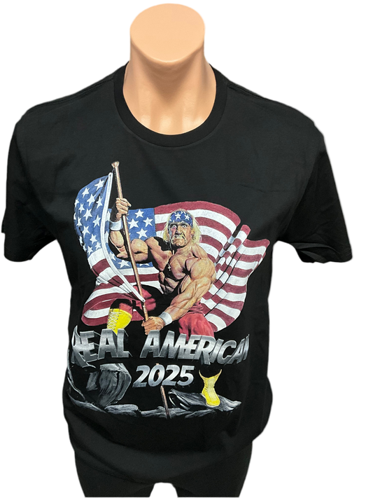 Black Real American Victory Adult T-Shirt