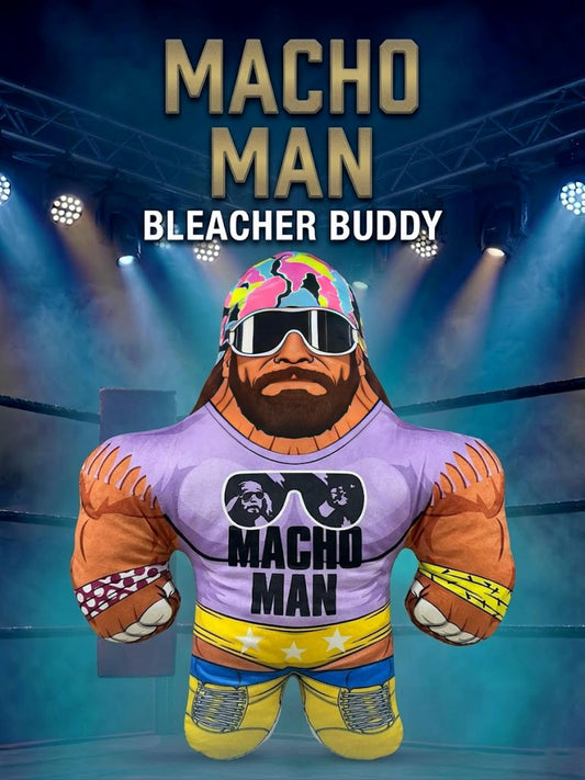 Macho Man 24" Bleacher Buddy - Soft Plush Toy