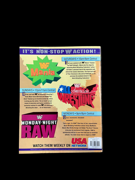 WWF Spotlight Wrestling Hulk Hogan Jimmy Hart Autographed