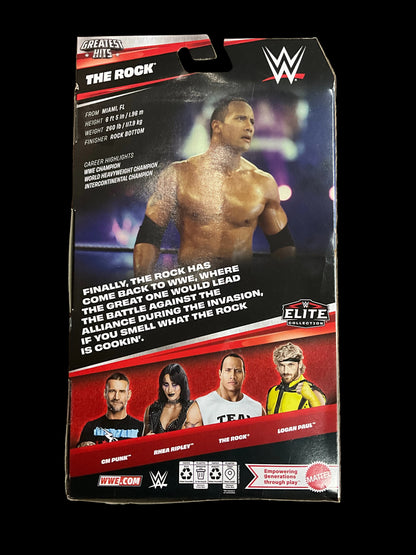 THE ROCK WWE ELITE COLLECTION FIGURE