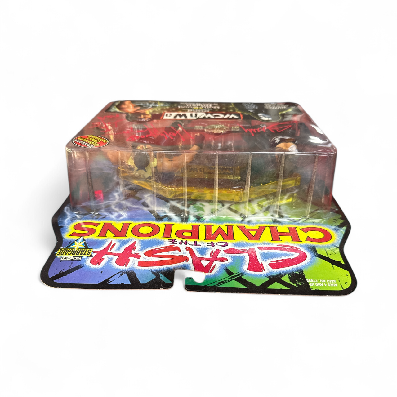 1999 WCW Toy Biz WCW/nWo Clash of the Champions: Sting vs. Hollywood Hogan Autographed