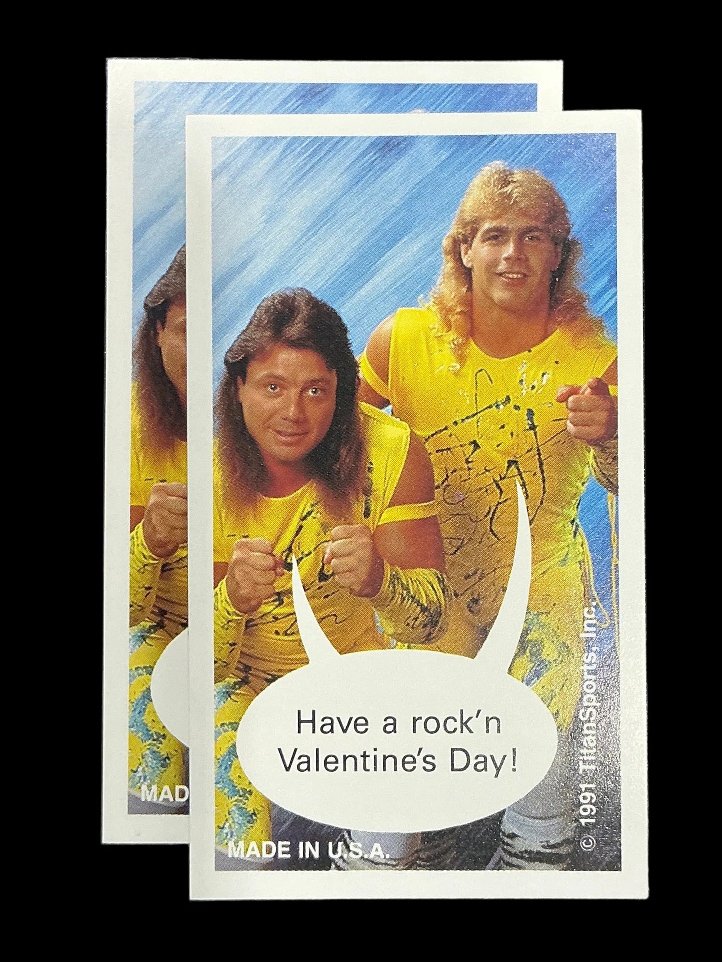 1991 TitanSports Inc. Valentines Day Card Set